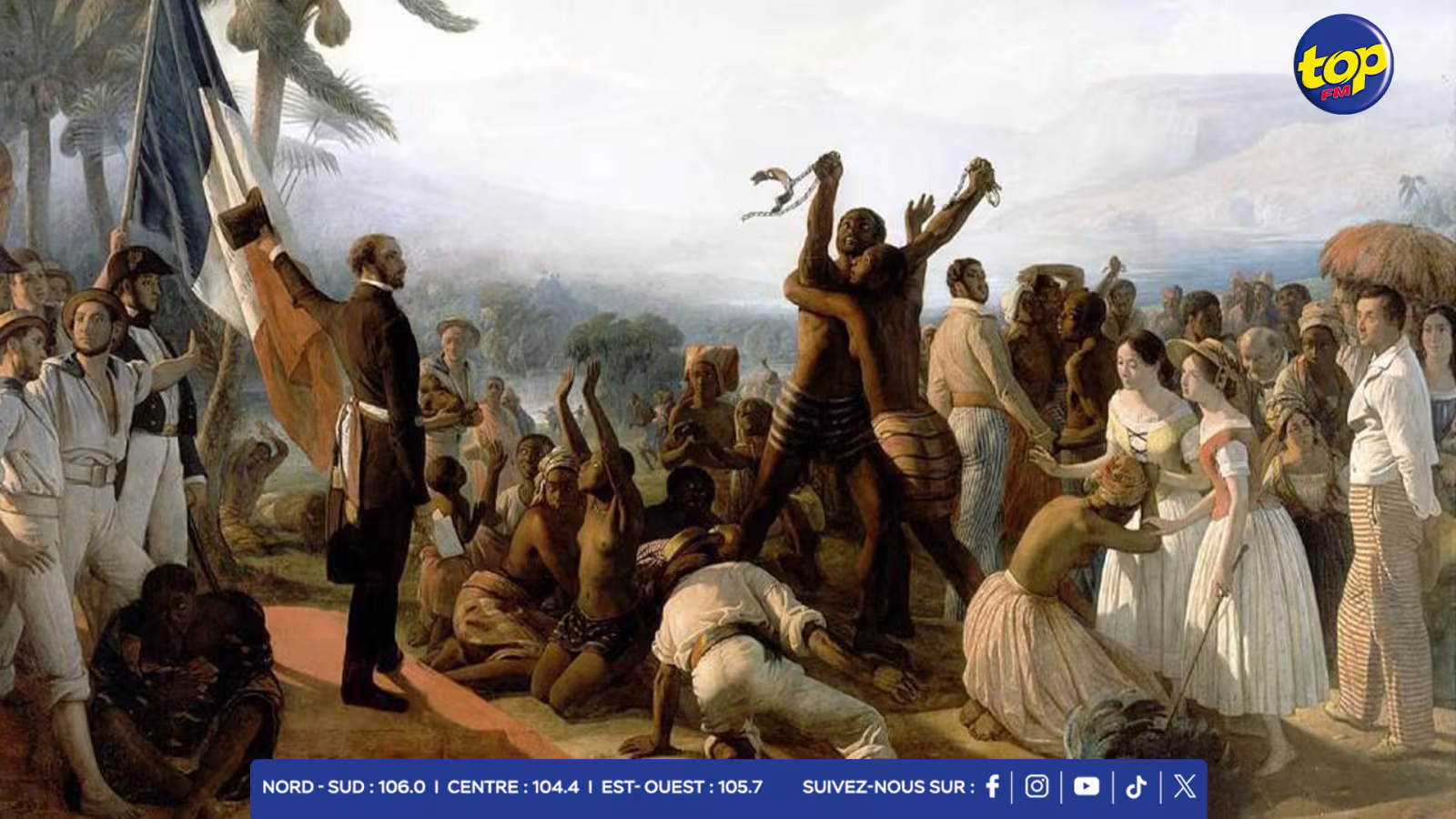 Commémoration du 190e anniversaire de l’abolition de l’esclavage : une conférence internationale sur la route des esclaves du 3 au 5 février 