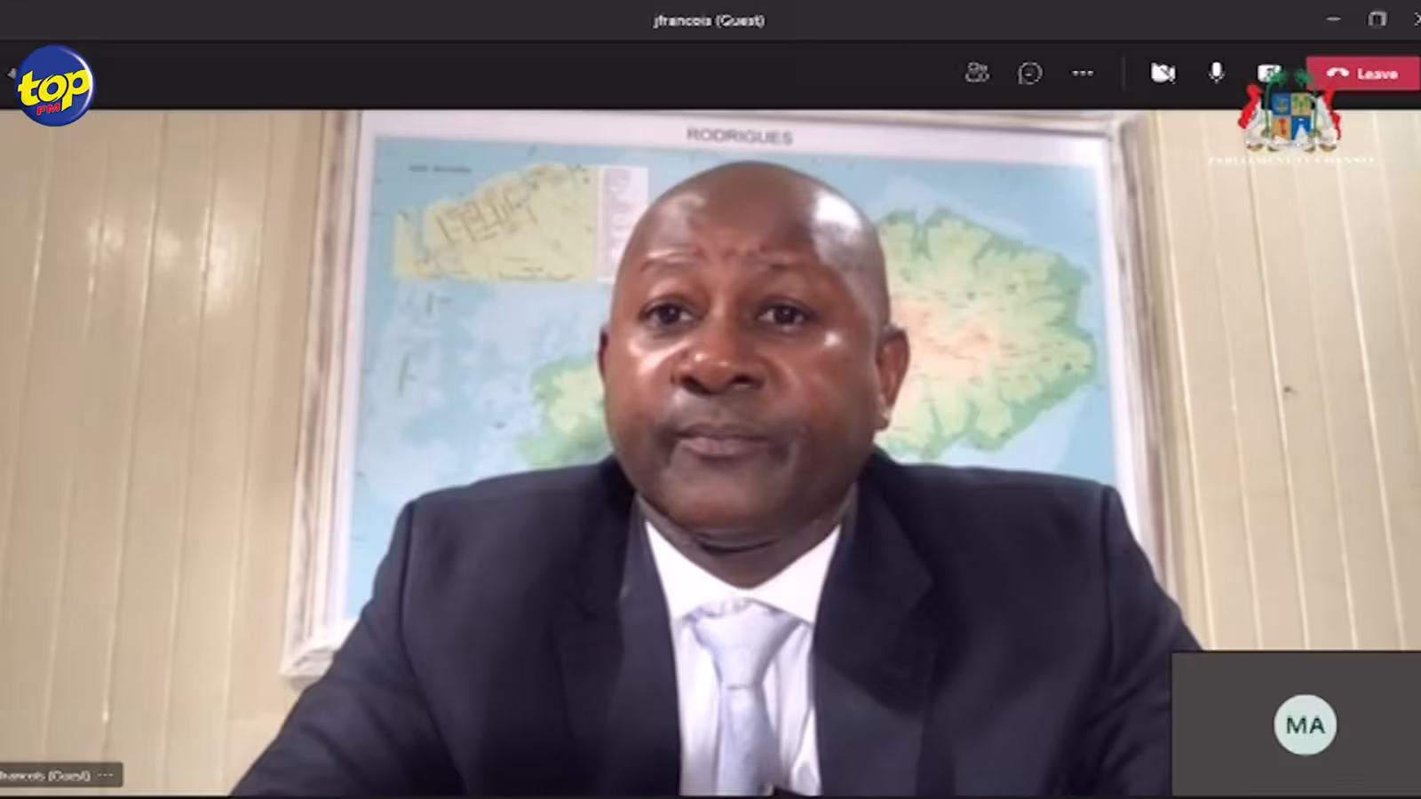 Débat budgétaire  : le député de Rodrigues Francisco François souhaite une réouverture des frontières responsable afin de permettre les Rodriguais bloqués à Maurice de rentrer chez eux