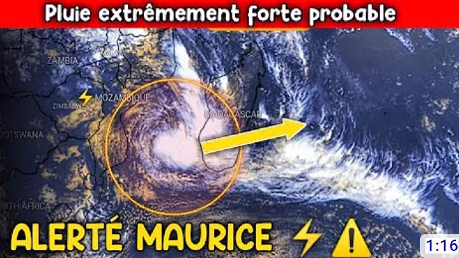 Freddy s’intensifie et pourrait devenir un cyclone tropical sévère