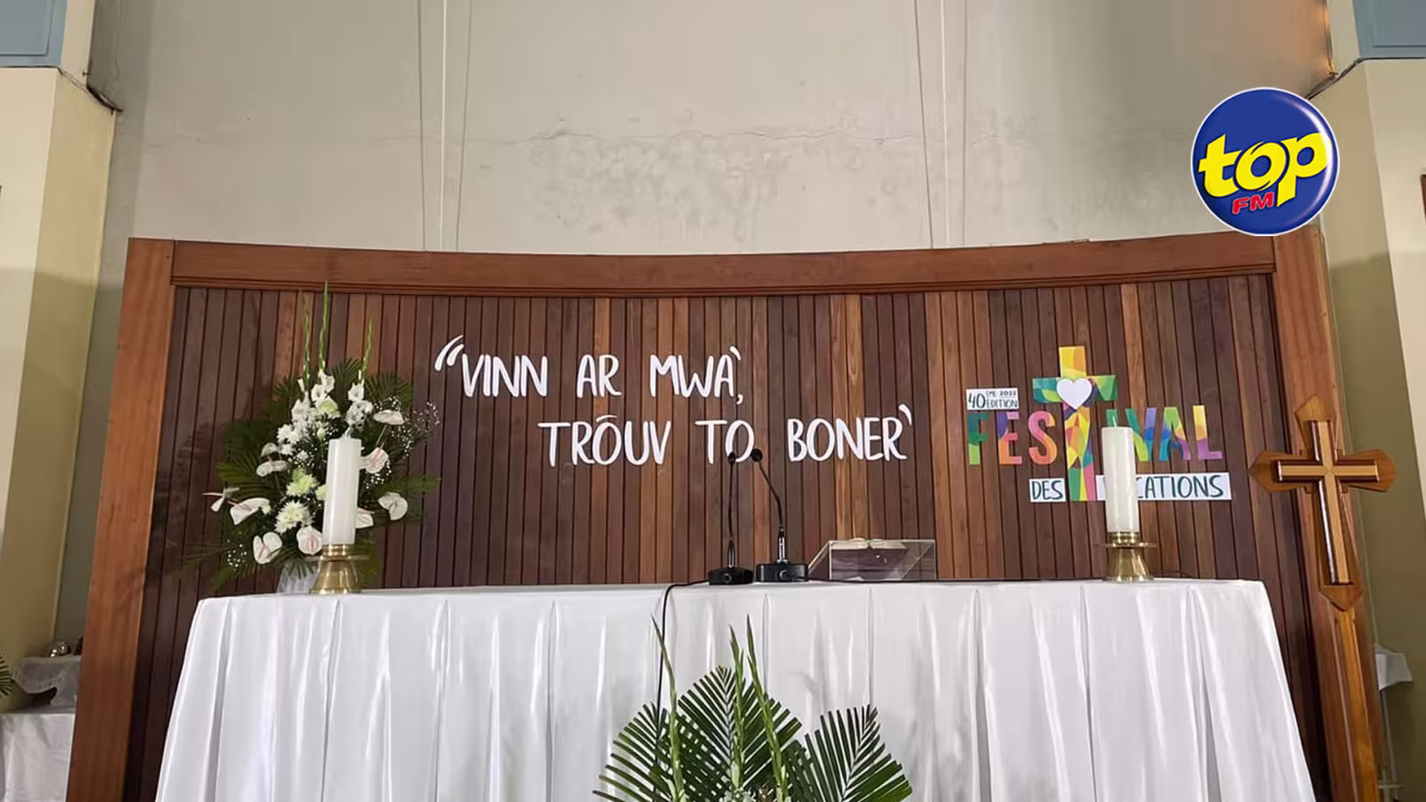 Festival pour les Vocations : ‘Vinn ar mwa, trouv to boner’, c’est le thème choisi par l’église Catholique pour cette 40ème édition.
