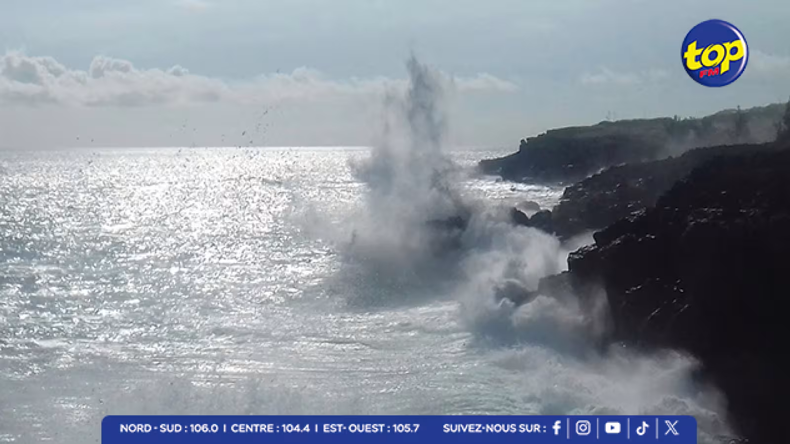 Météo : un avis de fortes houles est en vigueur et valable jusqu’à lundi 