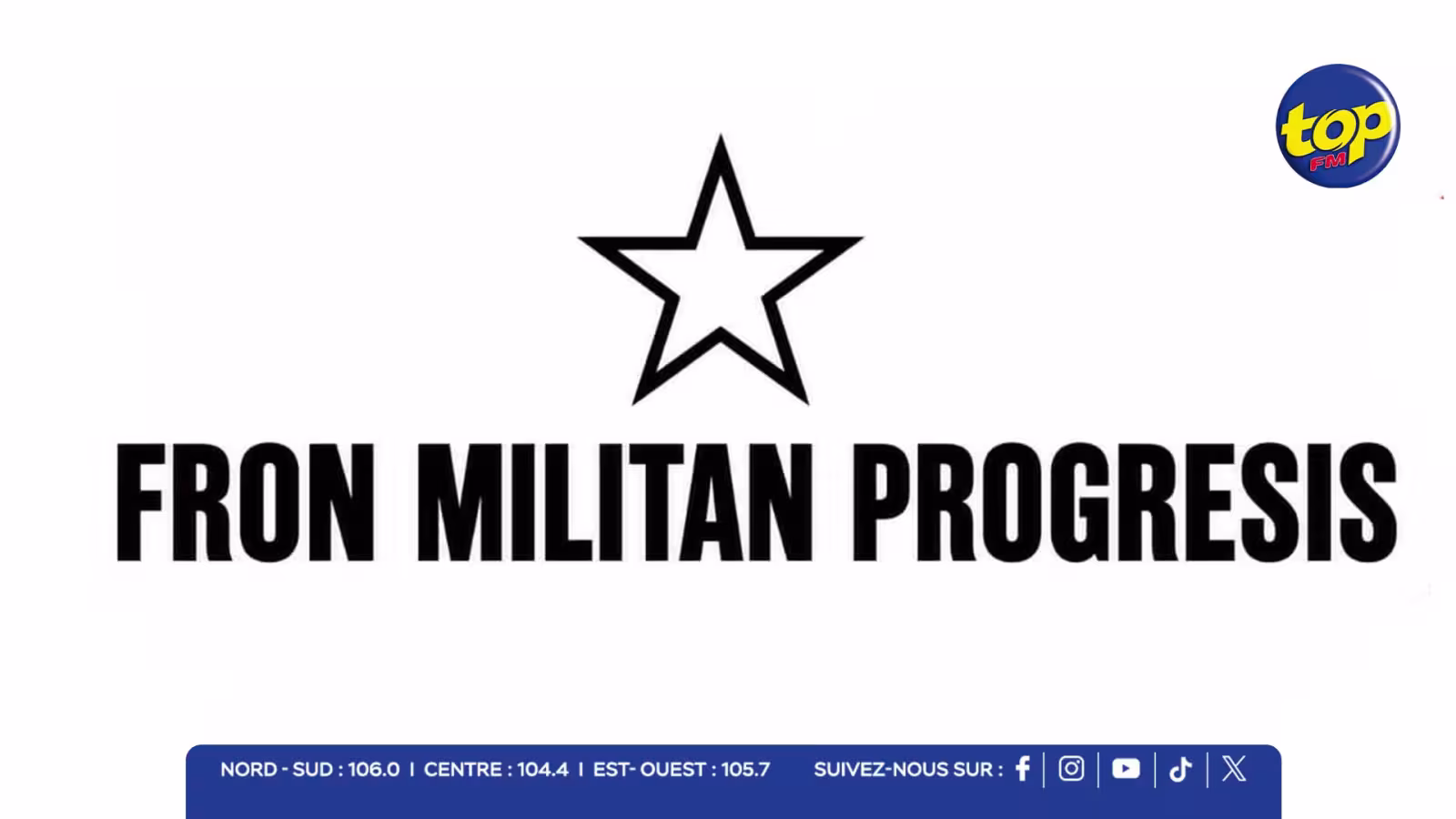 La Fron Militan Progresis rassemble ses partisans aujourd’hui dans la circonscription no 1 