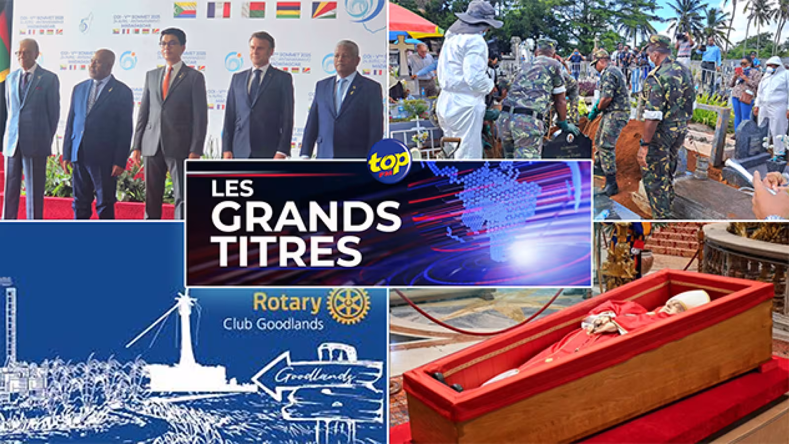 Le grands titres de Top FM de ce vendredi 25 avril 2025 
