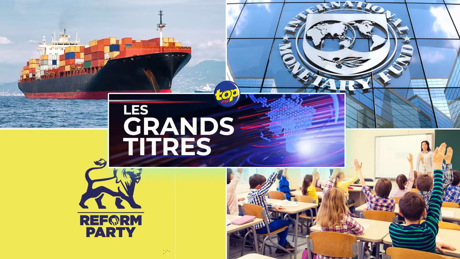 Les grands titres de Top FM de ce samedi 18 juillet 2026