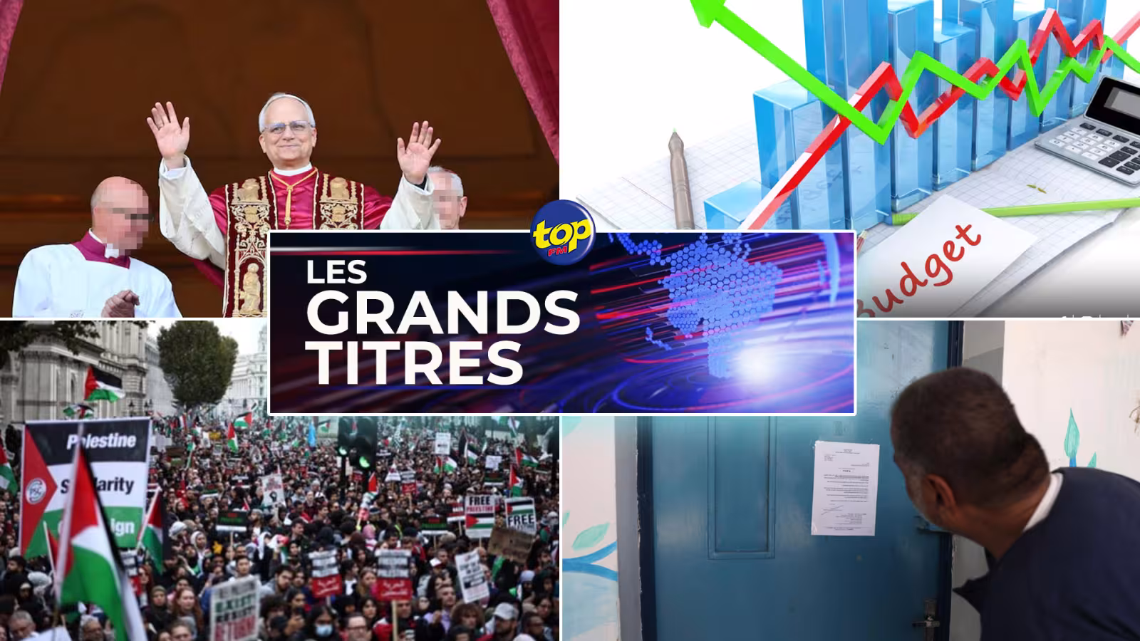 Les grands titres de Top Fm de ce vendredi 09 mai 2025