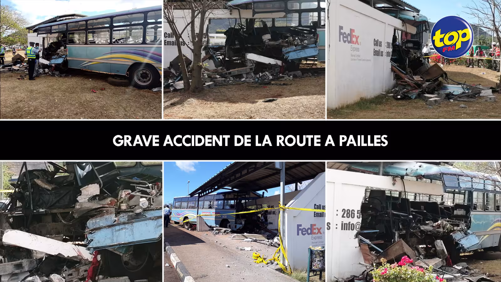 Un grave accident de la route à Pailles fait plusieurs victimes : deux morts confirmés par la police et 25 blessés à déplorer ; ils sont notamment des travailleurs étrangers