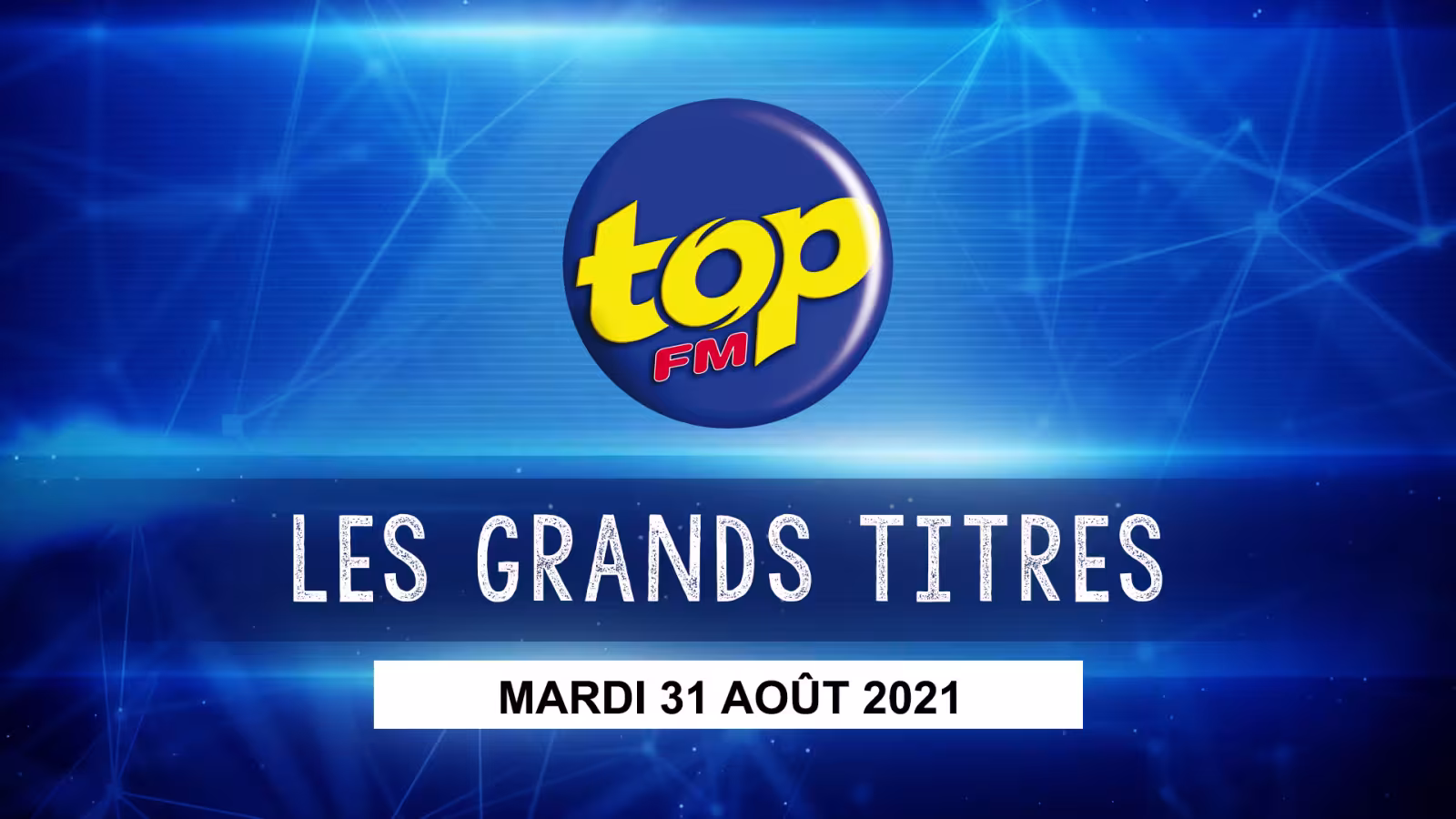 Les grands titres de Top FM de ce dimanche 02 janvier 2022