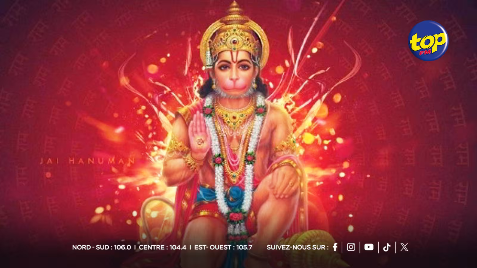 Hanuman Jayanti : Célébration de la naissance Hanuman, fils de Vayu, dieu du vent, ce samedi