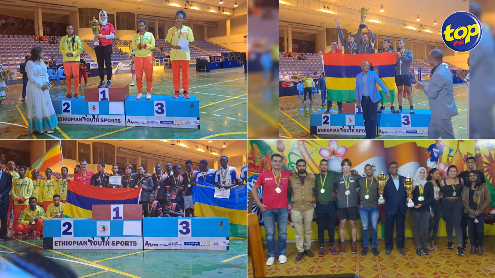 Excellentes performances de nos pongistes au Championnat d’Afrique de l’Est : Maurice a décroché deux médailles d’or et deux d’argent