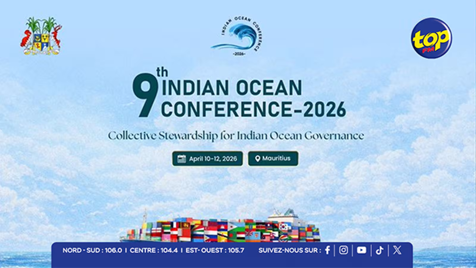 Sécurité maritime au cœur de la dernière journée de l’Indian Ocean Conference