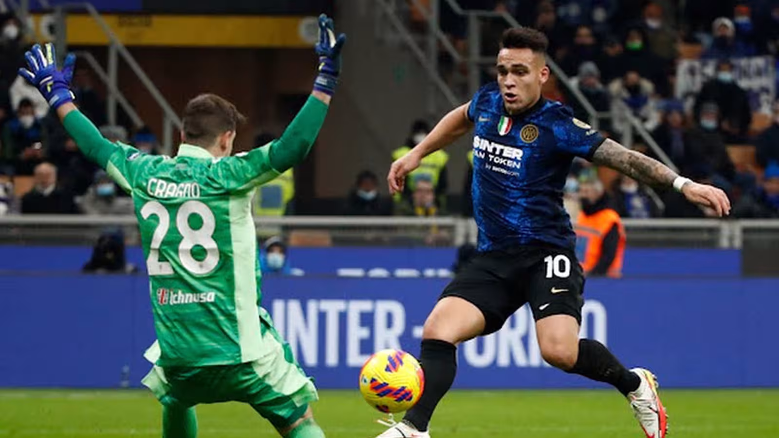 Serie A : l’Inter prend la tête