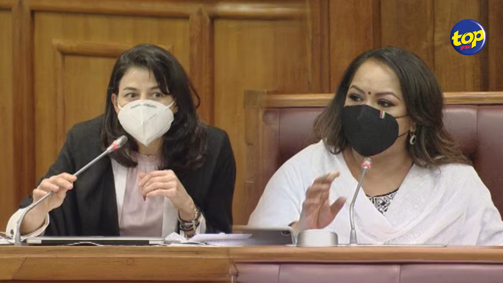 Au Parlement : La ministre Koonjoo-Shah refuse de répondre à une interpellation de Joanna Bérenger