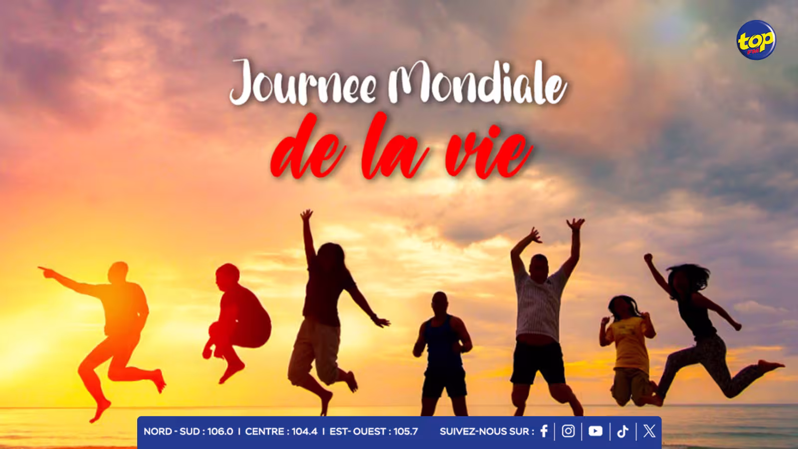 Journée mondiale : une minute d’acclamation en l’honneur de la vie