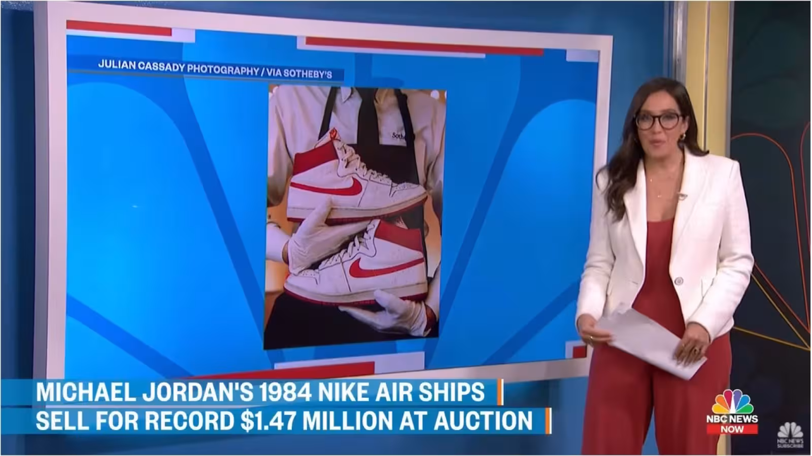 Les baskets emblématiques de Michael Jordan vendues à Rs 60,2 millions aux enchères