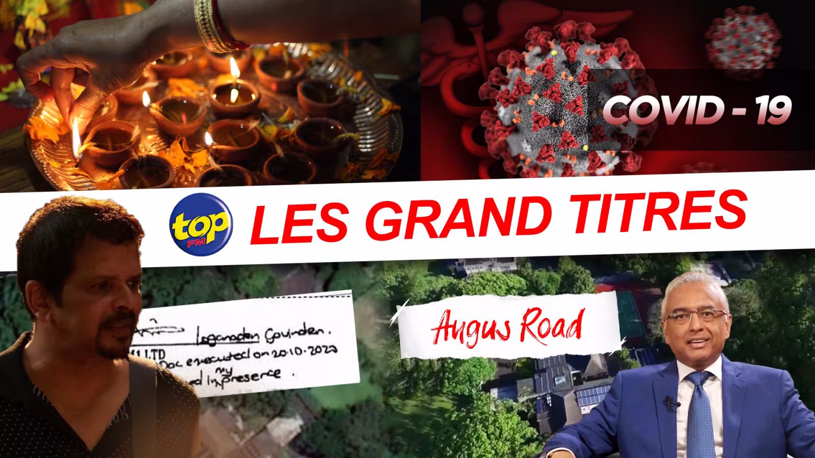 Les grand titres de Top Fm de ce jeudi 04 novembre