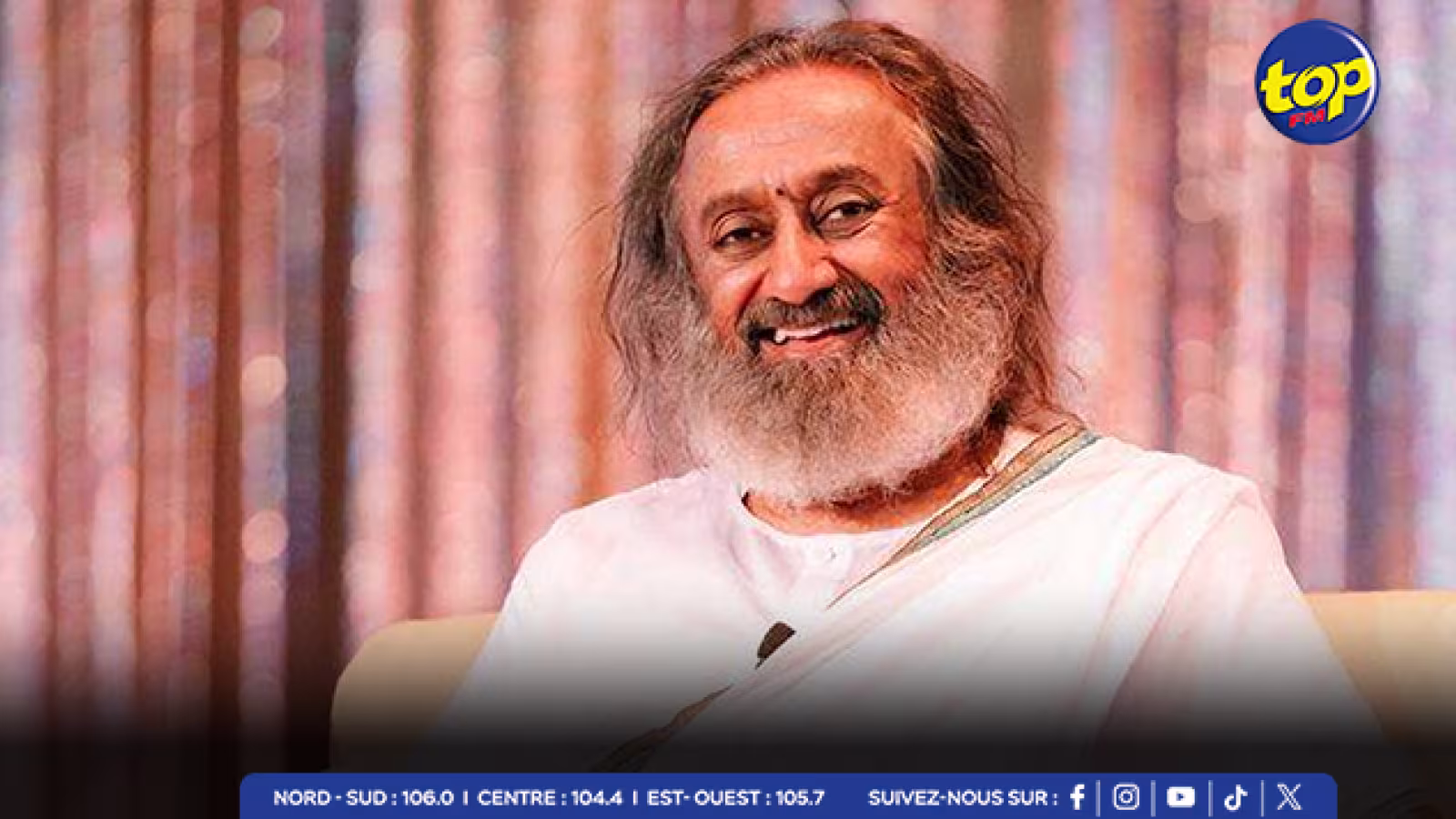 Ce vendredi : Gurudev Sri Sri Ravi Shankar donne rendez-vous à ces dévots à Wooton