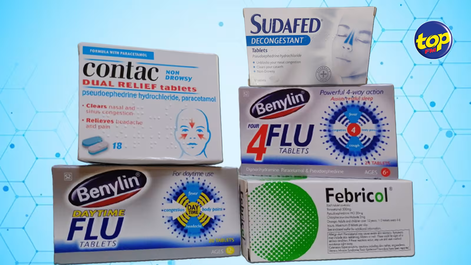 La pseudoéphédrine jugée dangereuse pour la santé : cinq médicaments qui contiennent cette substance sont en vente sur le marché mauricien