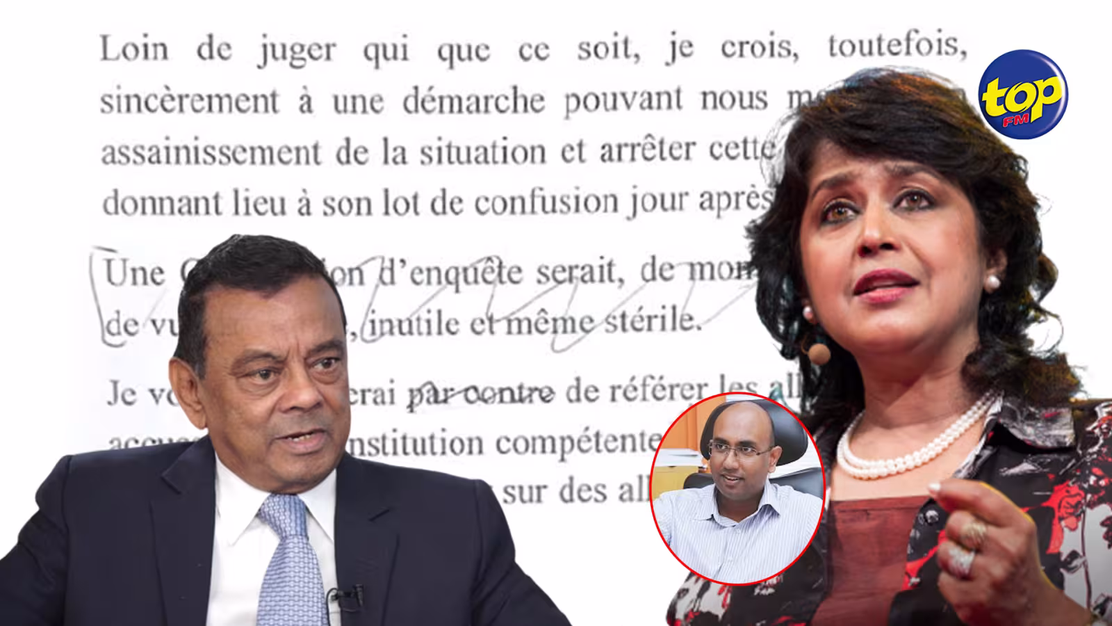 Lettre anonyme alléguée en circulation visant Ameenah Gurib-Fakim : Des membres de l’état-major du Muveman liberater souhaiteraient que leur leader réagisse