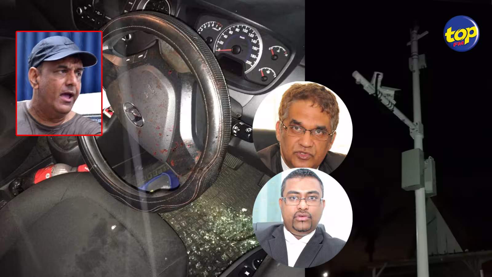 Manand Fakoo blessé par balle (pellets) à Beau-Bassin : Mes Valayden et Mooroongapillay demandent que  les images des caméras Safe City soient sécurisées… « C’est déjà fait », indique le bureau du Commissaire de police