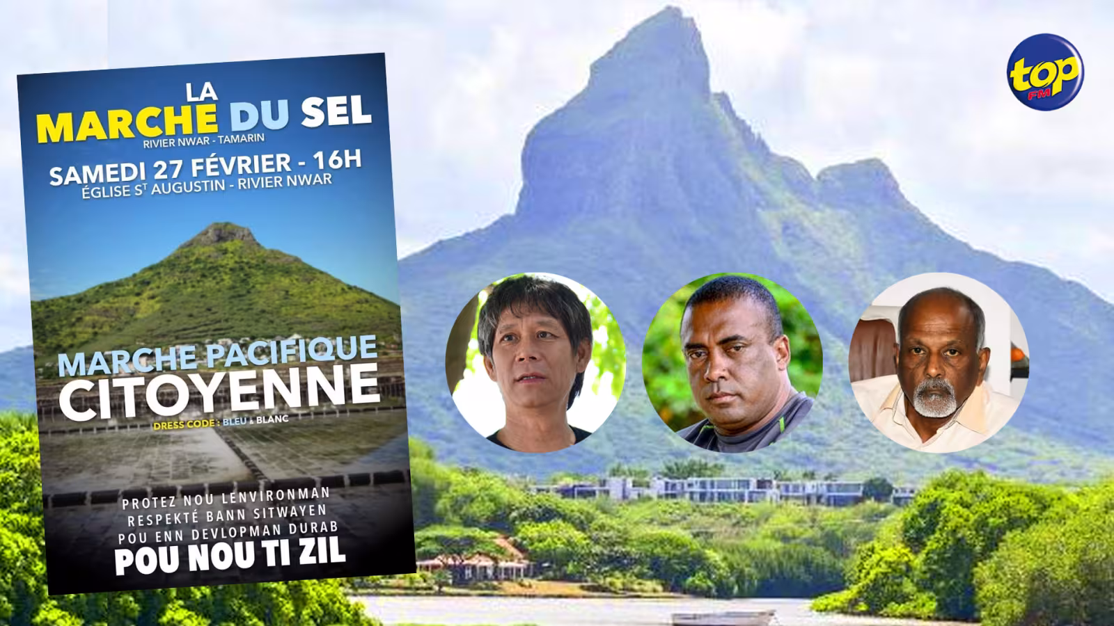 Ce samedi à 16 heures : Marche pacifique à Tamarin contre les projets immobiliers pouvant représenter un risque pour l’environnement ou les habitants