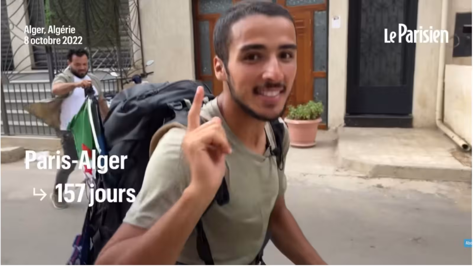 Mehdi marche de Paris à Alger pour financer le réservoir d’eau des pauvres
