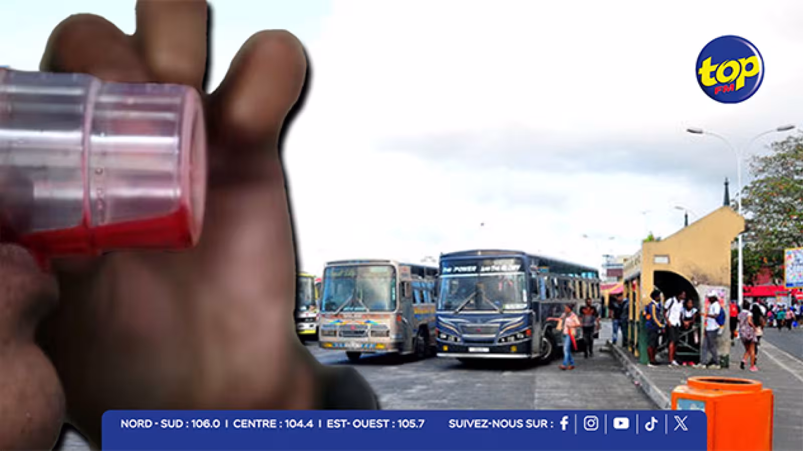 Distribution de méthadone à Rose‑Belle : des toxicomanes refusent de payer leurs tickets d’autobus et menacent des policiers