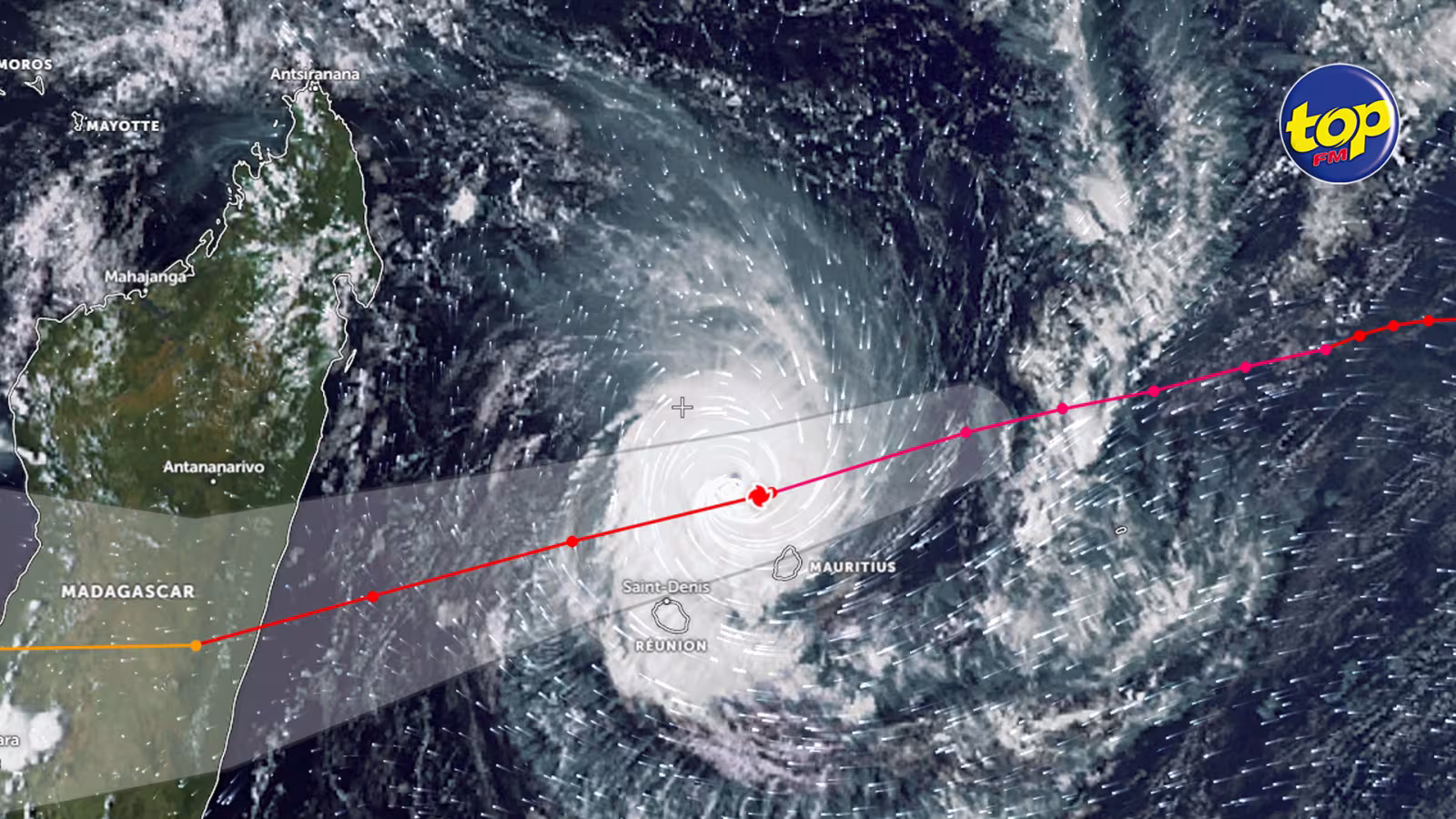 Un avertissement de cyclone de classe 3 reste en vigueur à Maurice : Freddy passe actuellement à son point le plus rapproché de Maurice, soit à 120 kilomètres de Grand Baie…