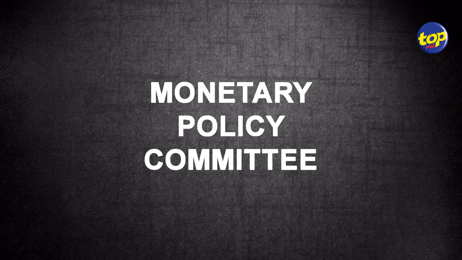 Économie : la réunion du Monetary Policy Committee reportée