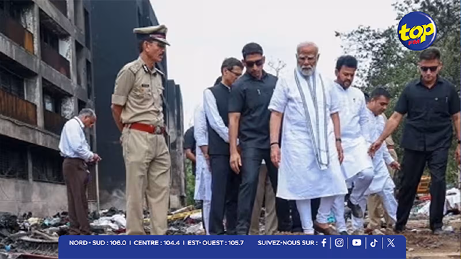 Crash du Boeing 787 d’Air India : vive émotion nationale, Narendra Modi se rend sur les lieux du drame