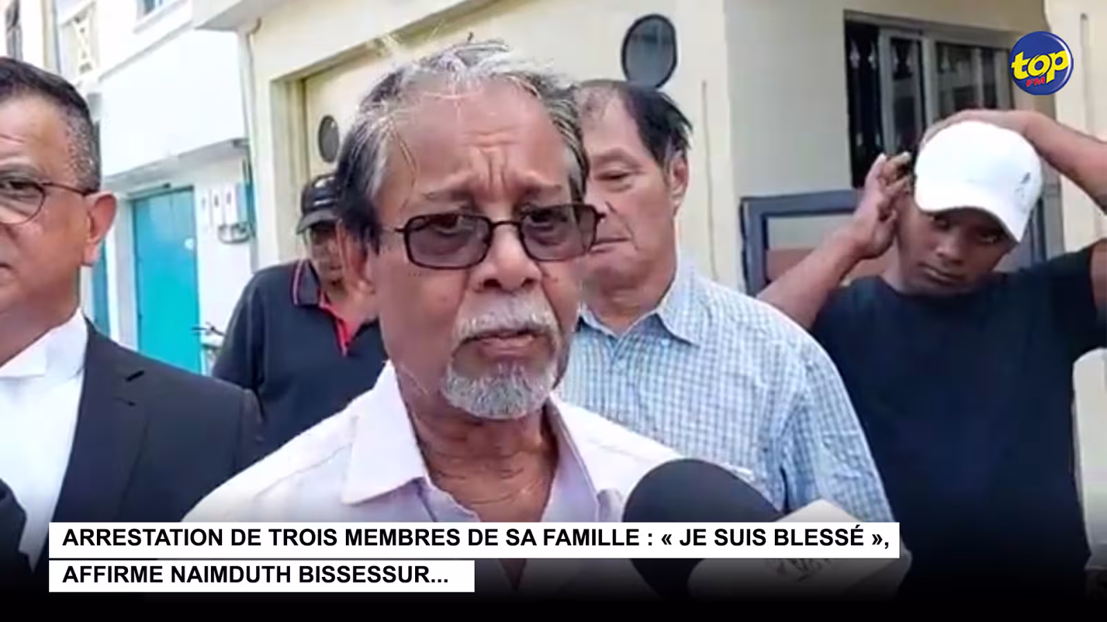 Arrestation de trois membres de sa famille : « Je suis blessé », affirme Naimduth Bissessur…