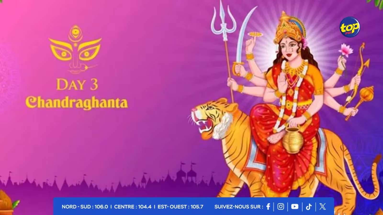 Navratri, jour 3 : La déesse Chandraghanta
