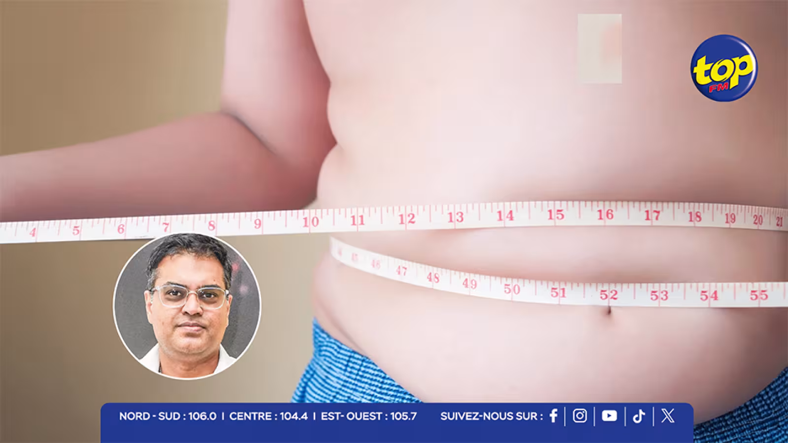 Journée mondiale contre l’obésité: à Maurice, plus de 36 % des adultes sont obèses, alerte le Dr Nishant Nundlall 