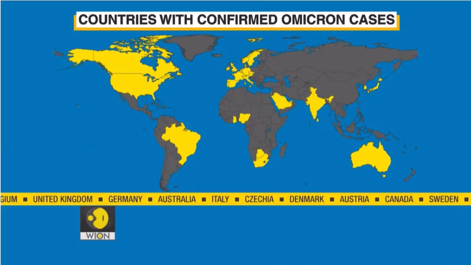 Le variant Omicron détecté dans 30 pays, plus de 370 cas dans le monde