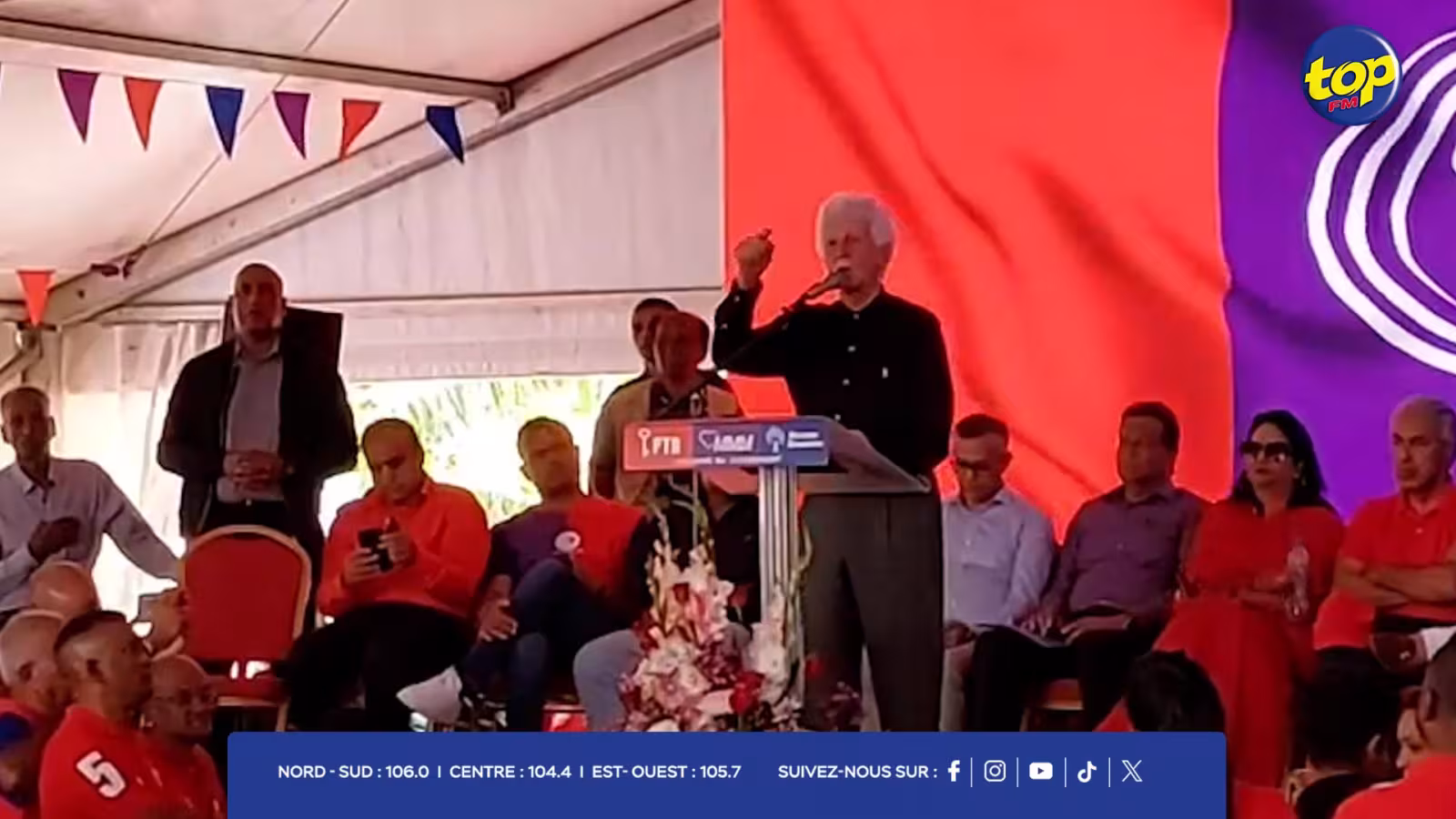 Au meeting de l’Alliance du Changement : Paul Bérenger met en garde contre les faux sondages et les fake news