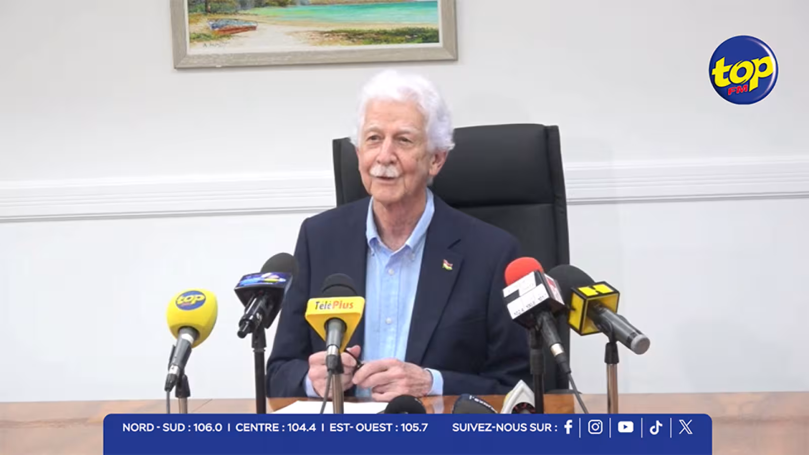 Politique : Paul Bérenger annonce sa démission de son poste de Deputy Prime Minister lors d'une conférence de presse tenue ce vendredi matin, 20 mars