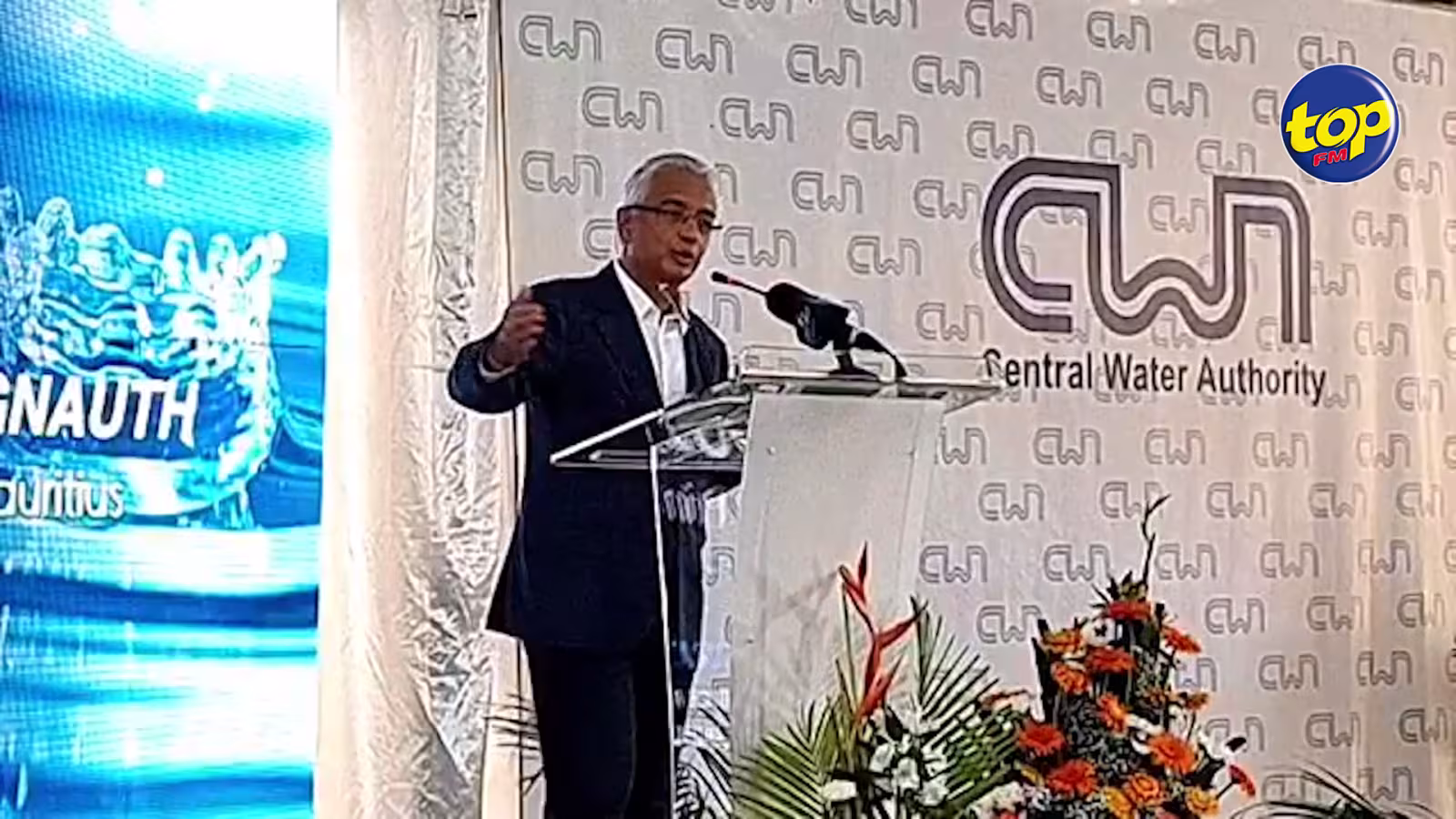 À Cluny cet après-midi : « Nou kapav construire combien réservoirs ki nou envi mais si lapli pas tomber… li pou enn problème », affirme Pravind Jugnauth