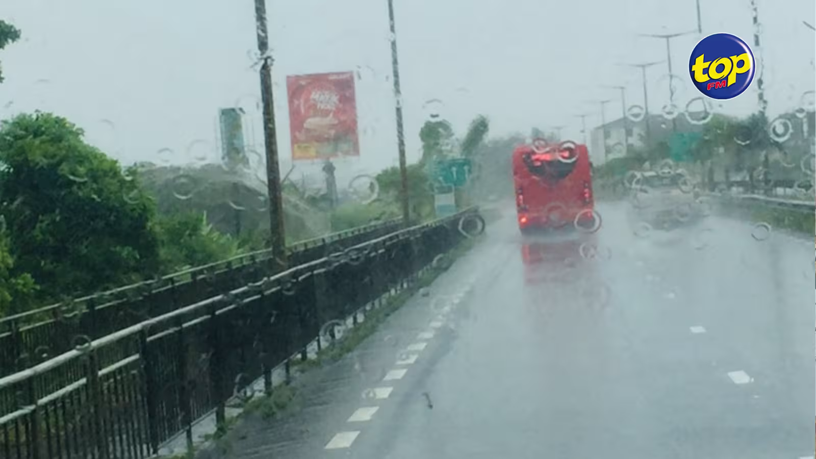 Valable jusqu’à 22 heures : Un avis de fortes pluies en vigueur à Maurice à partir de ce midi