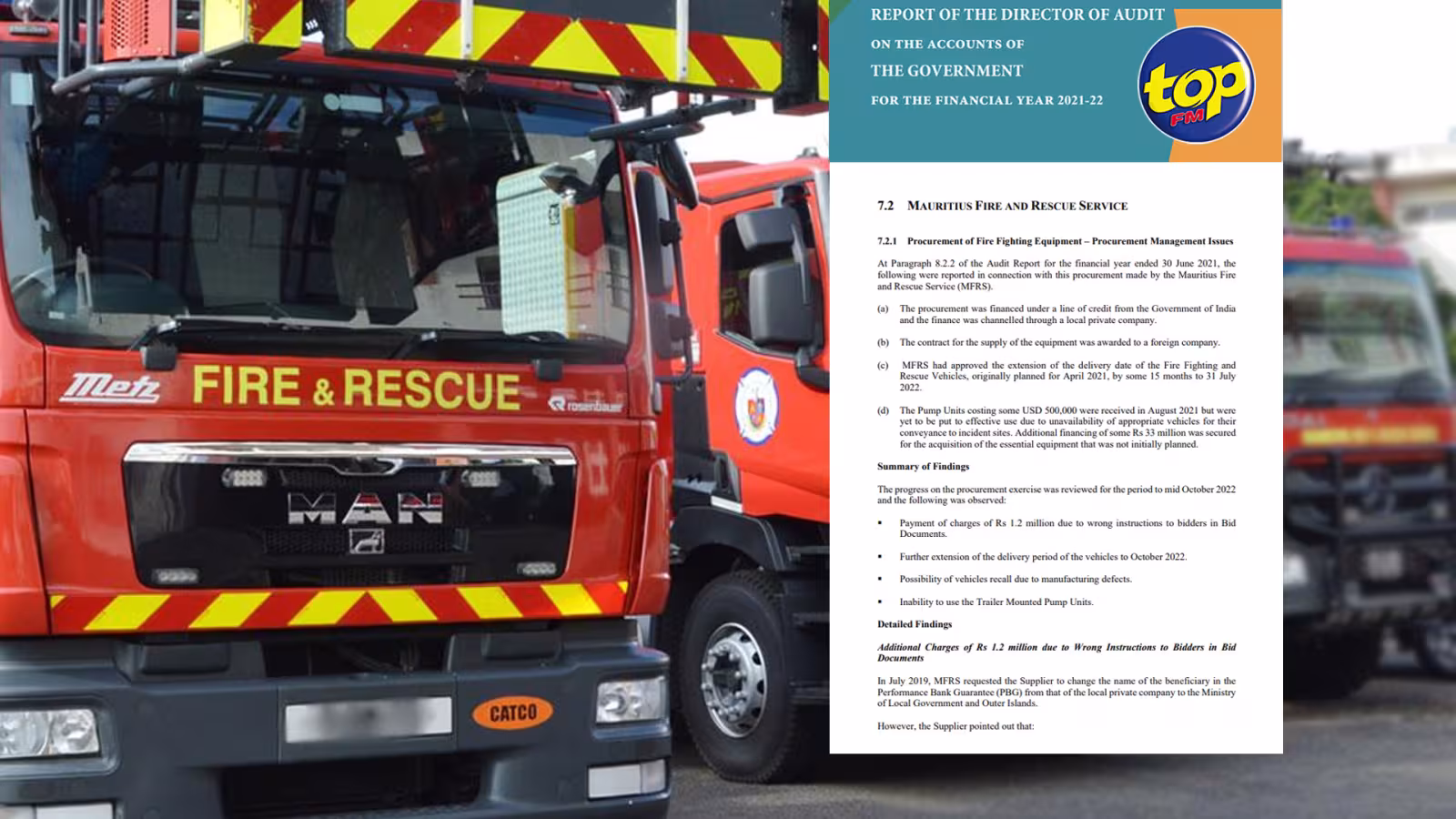 Erreurs lors de la soumission des documents d’appel offres : Rs  1,2 million de frais additionnels