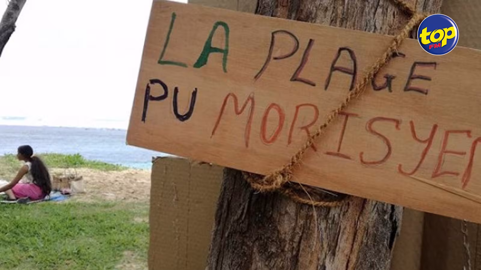 À Pomponette hier: les structures en tôle sur la plage finalement enlevées par les autorités