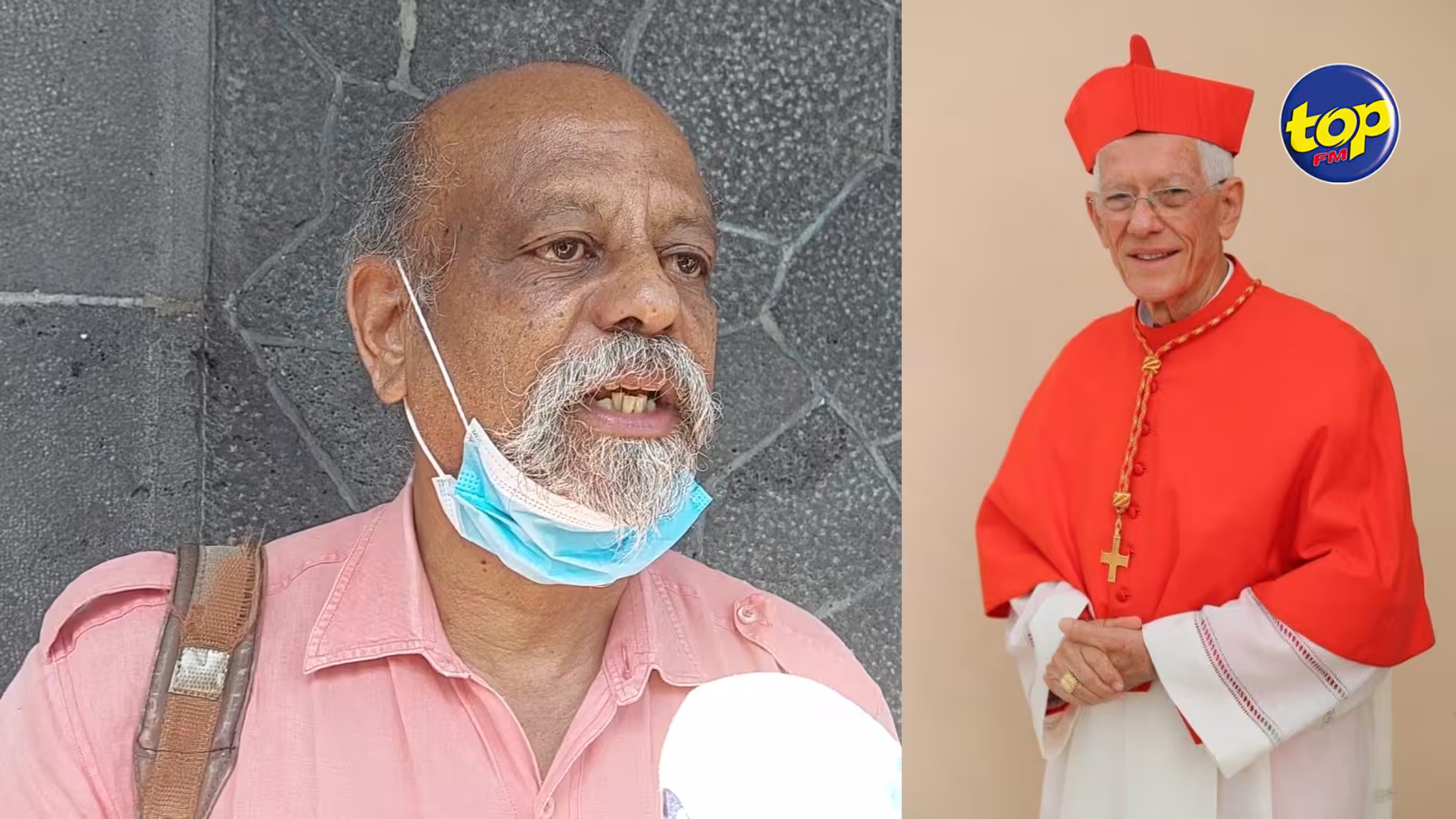 Message de Noel censuré du Cardinal : « Le gouvernement doit être à l’écoute de ce qui est en train de se produire, Mon seigneur Maurice Piat soutient nos actions », précise le Père Patrick Fabien