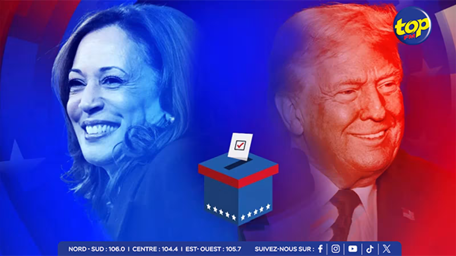 Présidentielle américaine 2024 : les Américains aux urnes pour élire leur futur président ce mardi