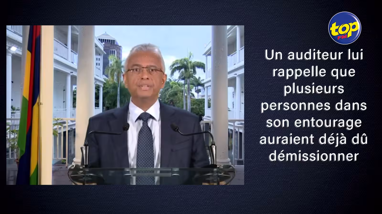 Après le discours de Pravind Jugnauth le 1er janvier dernier : Un auditeur lui rappelle que plusieurs personnes dans son entourage auraient déjà dû démissionner