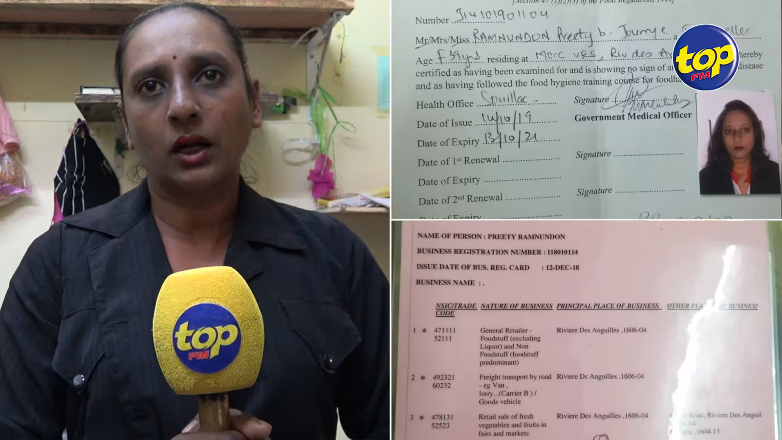 À Rivière des Anguilles : « Les inspecteurs du Conseil de district de Savanne ont emporté mes légumes… j’ai perdu près de Rs 50 000 », affirme Preety Ramnundon