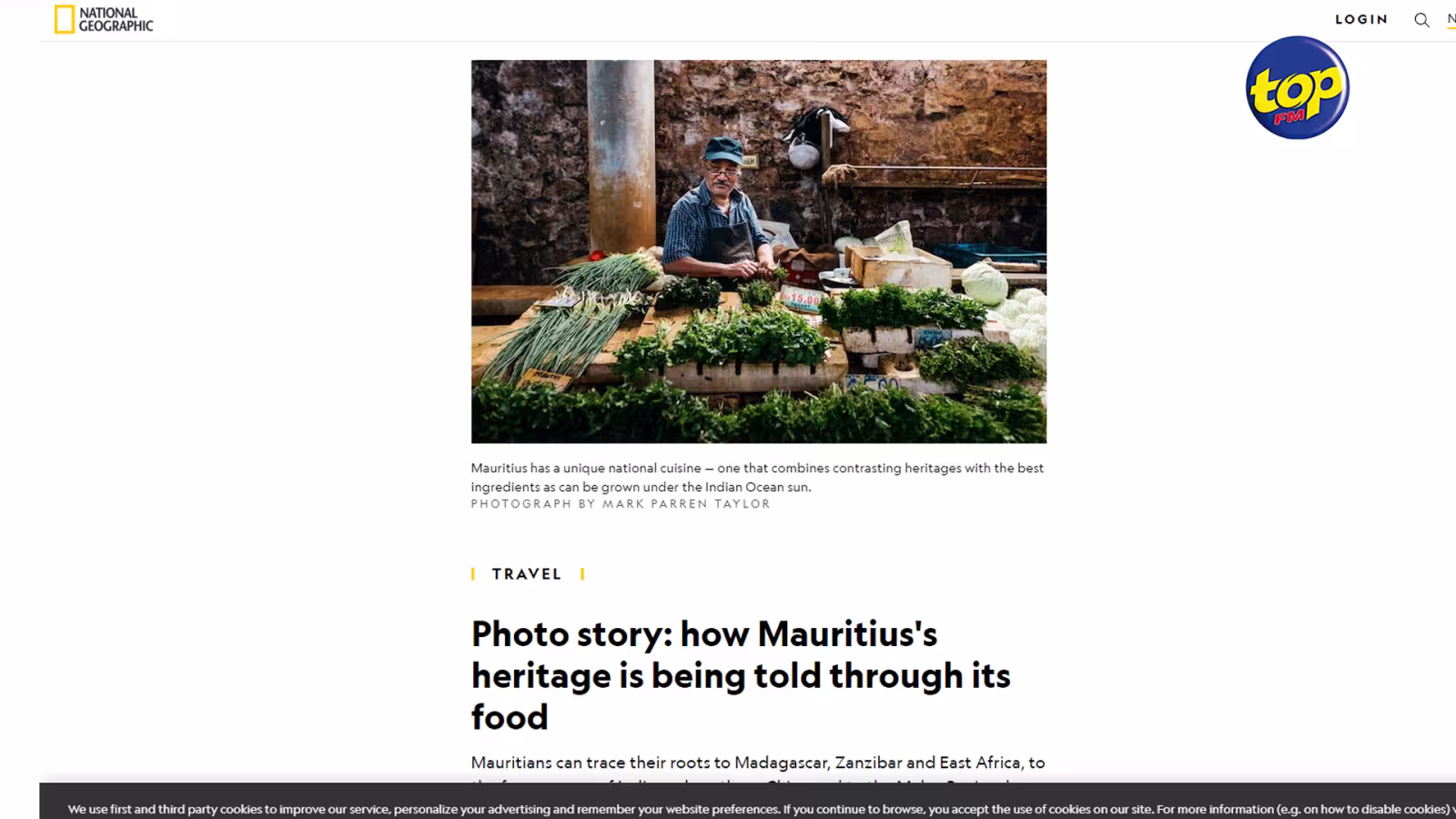 Tourisme : National Geography raconte l’héritage gastronomique de l’ile Maurice à travers un photoreportage