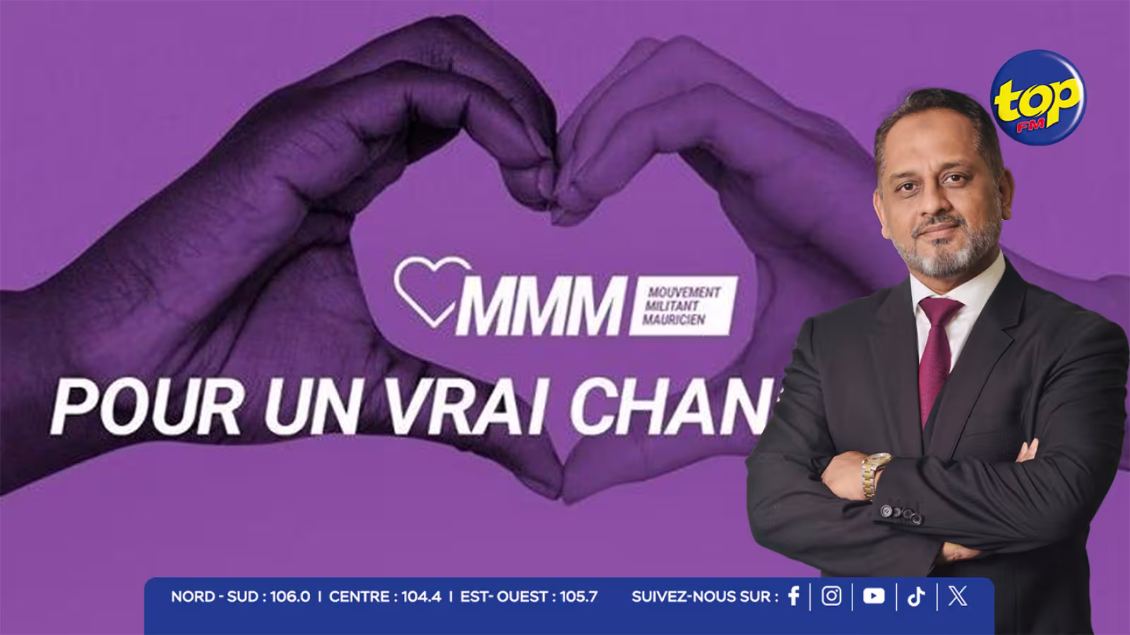 Congrès anniversaire du MMM : Reza Uteem appelle les militants, anciens comme nouveaux, à venir célébrer ensemble les 57 ans du parti