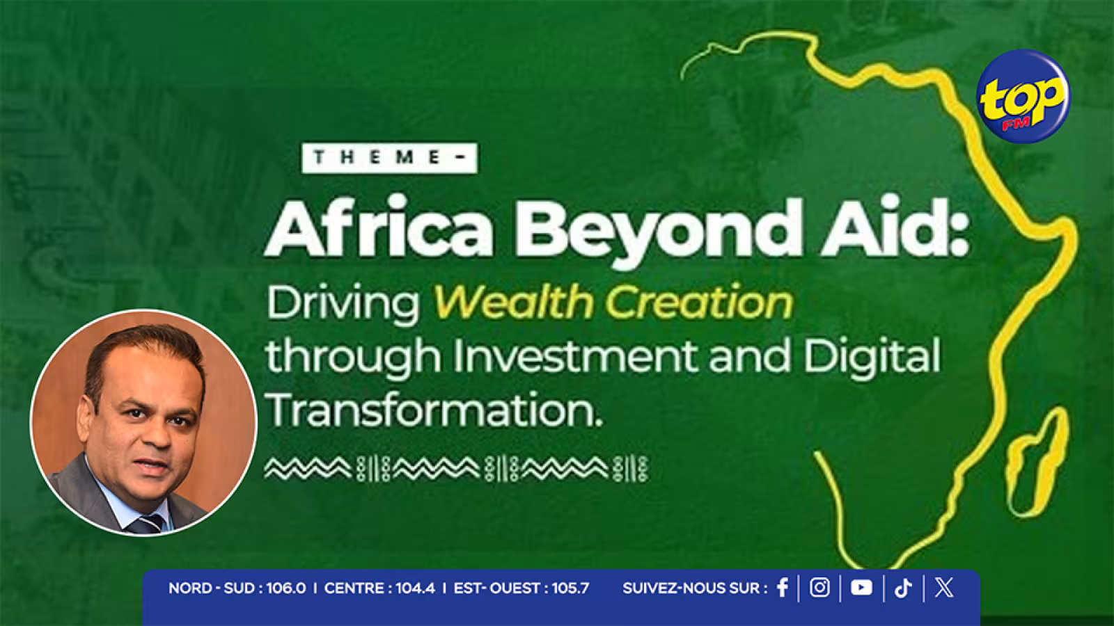 Africa Beyond Aids : « L' Afrique peut atteindre l'autonomie économique sans assistance extérieure », affirme Ritesh Ramphul