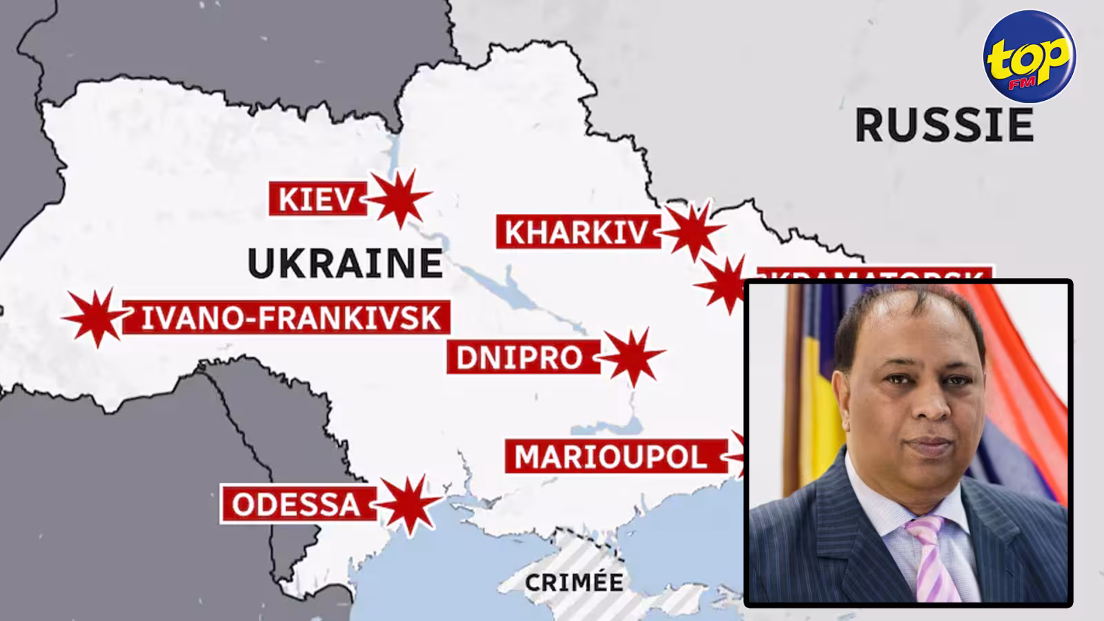 Situation des Mauriciens en Ukraine : “Un étudiant essaye de traverser la frontière pour se rendre en Pologne”, souligne le Dr ChandanJankee, ambassadeur de Maurice en Russie