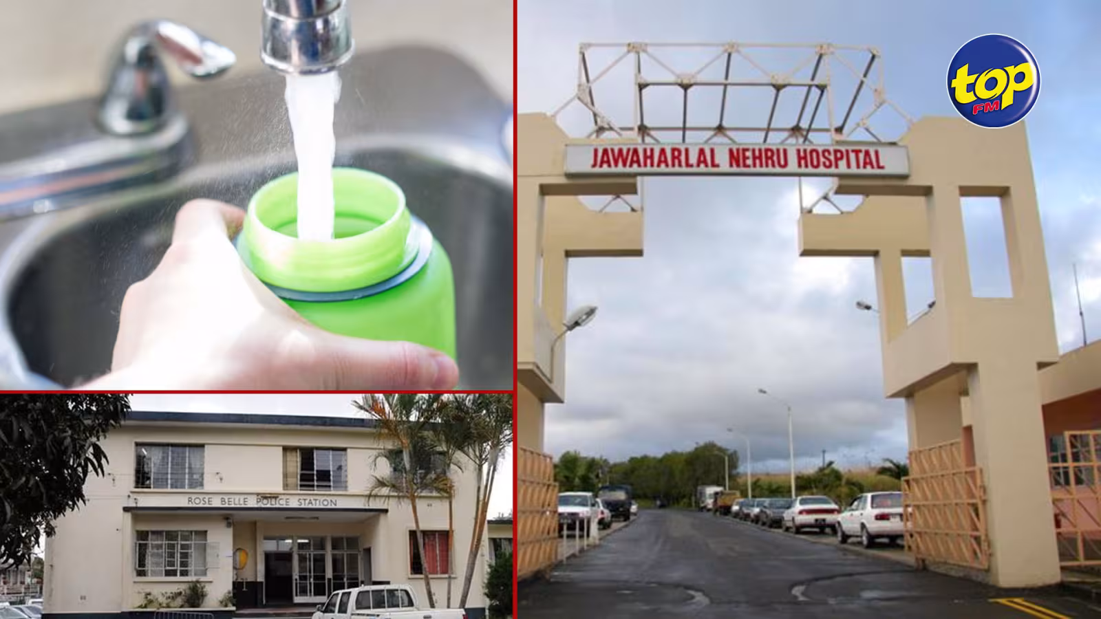 Travaux de tuyautage effectués à Plaine Magnien : 8 personnes, parmi des enfants en bas-âge admis à l’hôpital après avoir consommé de l’eau du robinet