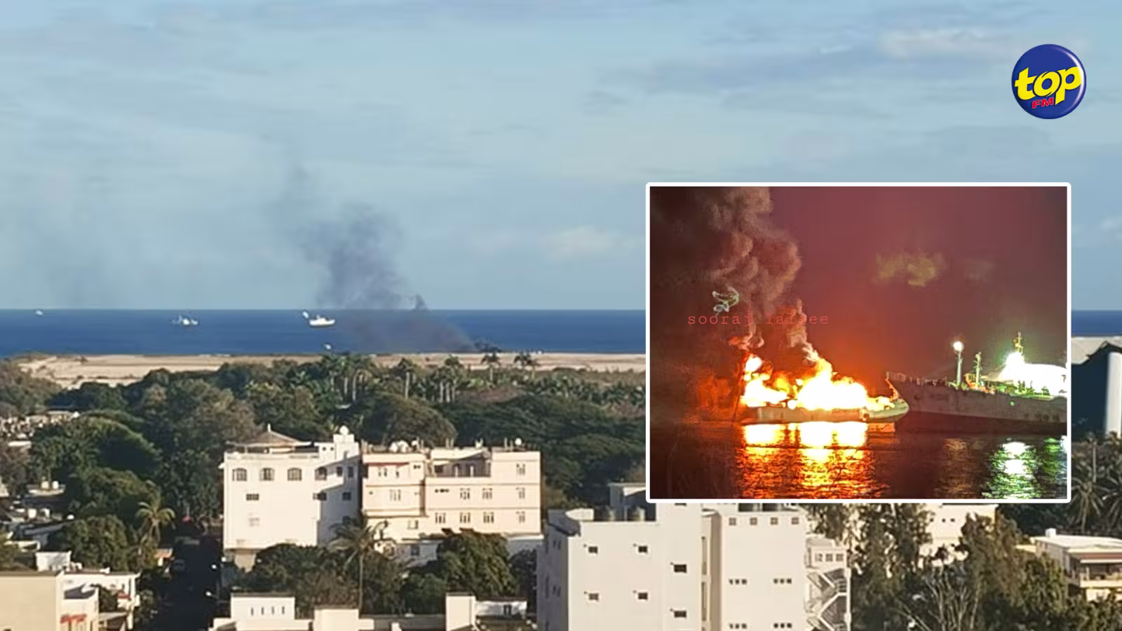 Incendie sur un bateau taïwanais dans le port : ‘Il n’y a pas eu de fuite de carburant’ soutient la MPA