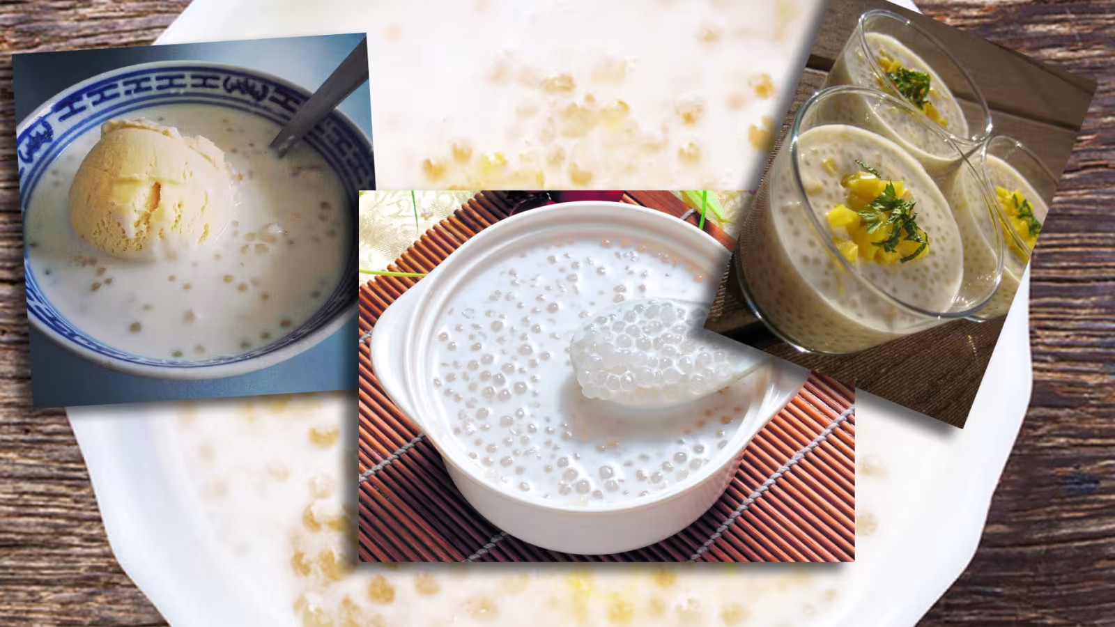 Recette : Sagoo au lait de coco